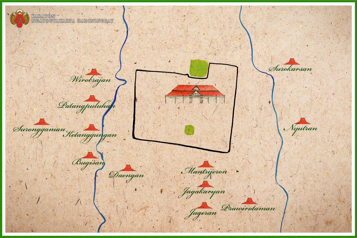 3.3.4 2 Denah Toponim Kampung Prajurit